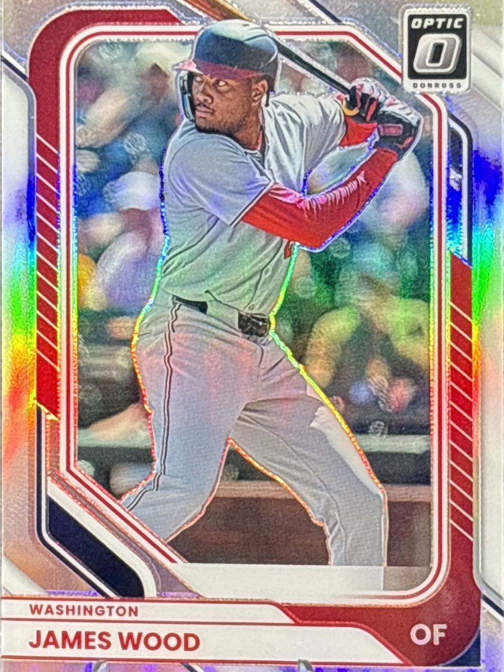 Panini Optic Prizm Baseball Trading Card - James Wood